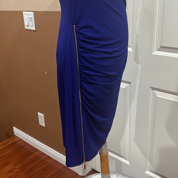 Jessica Simpson Royal Blue Long Sleeve Dress - Picture 9 of 11
